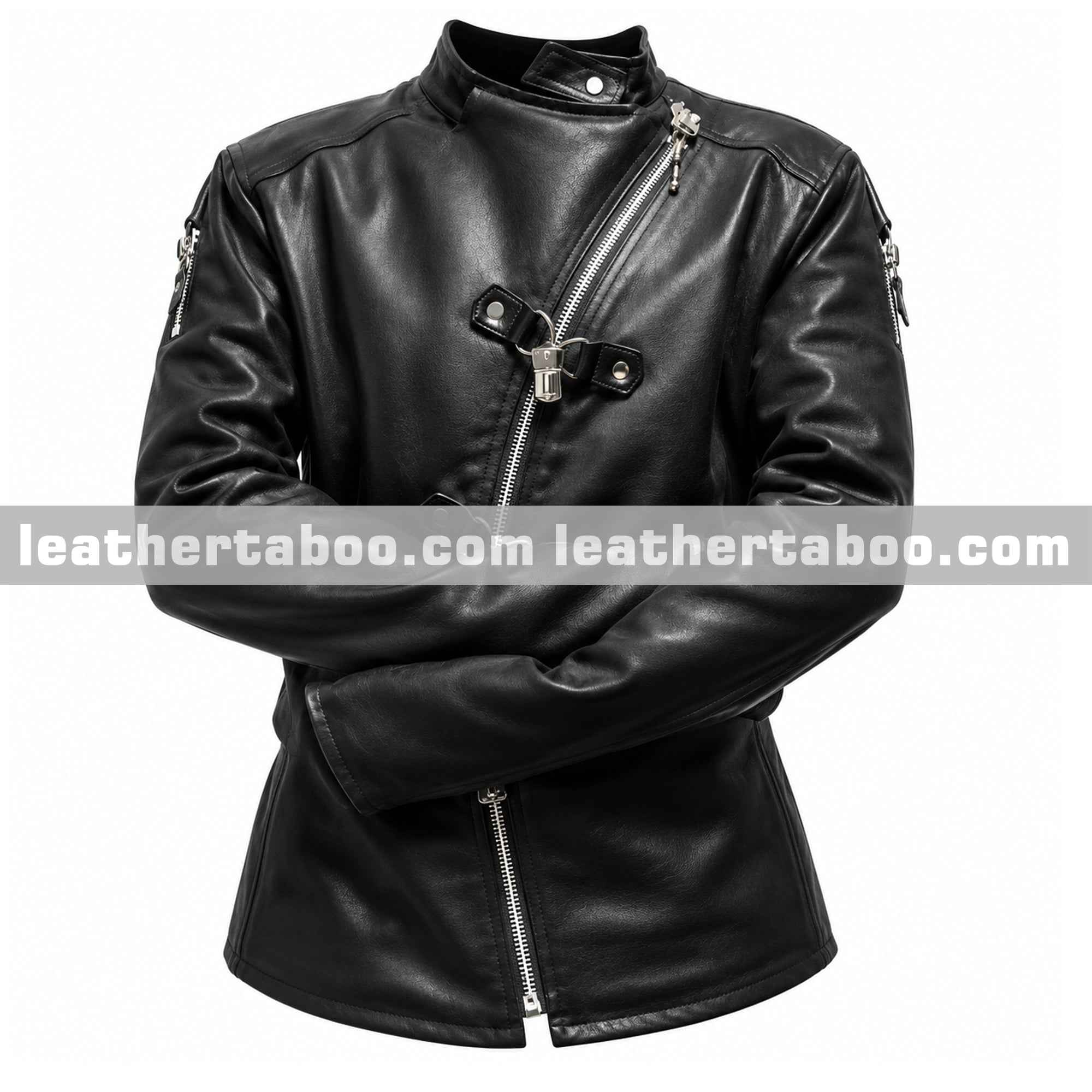Real Leather Straitjacket | Custom Handmade Jacket by leathertaboo.com