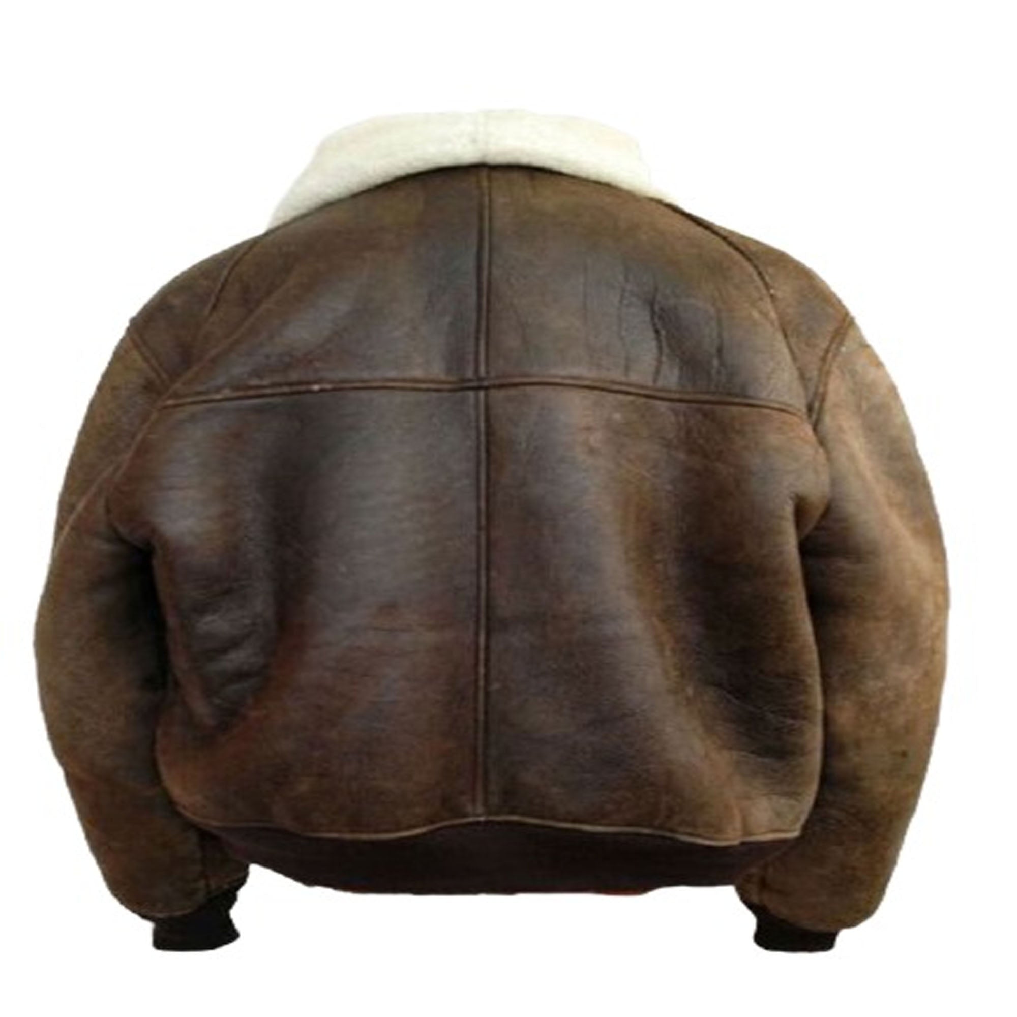 Shearling bomber jacket men aviator style fashion