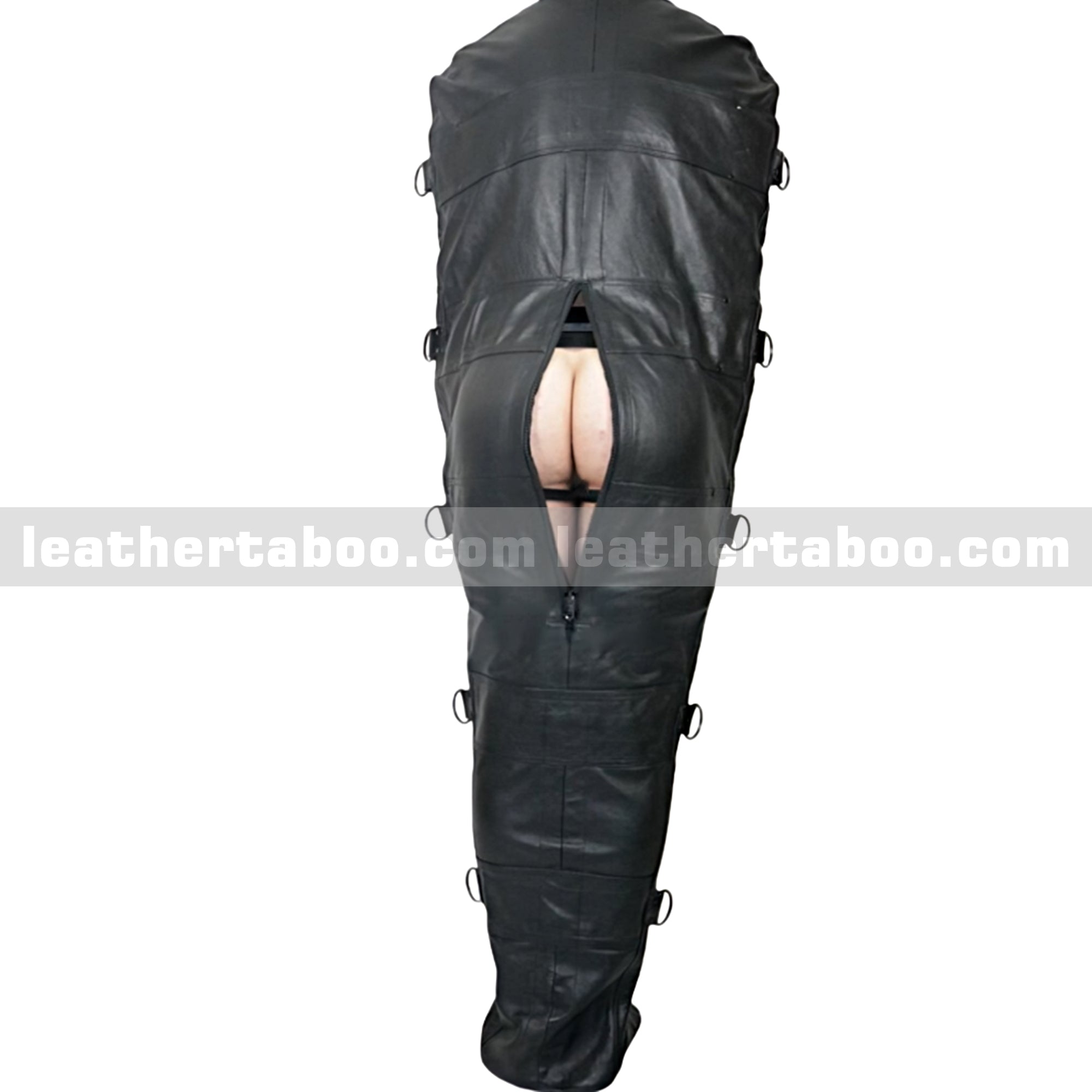 Handmade Leather Sleepsack Bondage with Laces