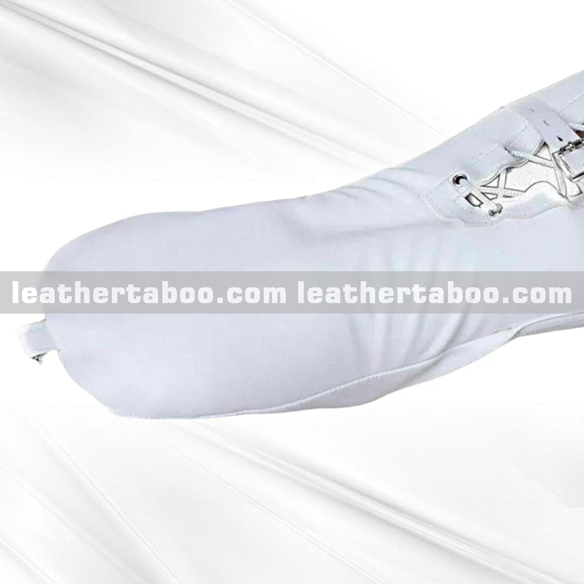 Leather Mummy Bag with Mermaid Leg Binder Body Harness Restraints – Full Body Bondage Suit