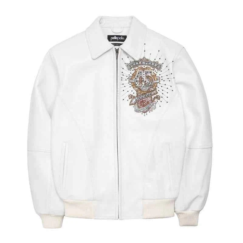 Pelle Pelle White 45th Anniversary MB Jacket (Copy)