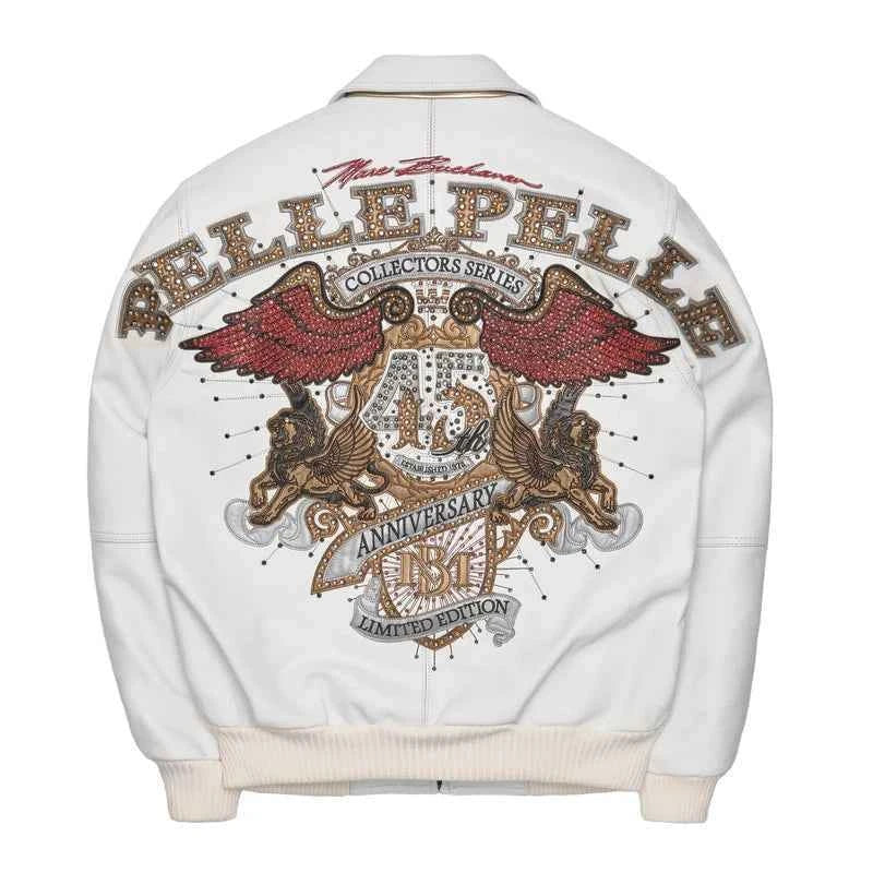 Pelle Pelle White 45th Anniversary MB Jacket (Copy)