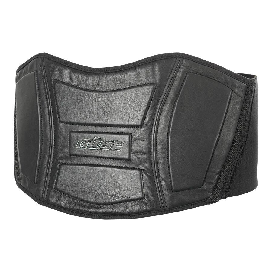 Real Leather Waist Belt (Heavy Duty Kidney Belt for Bikers – Vintage Style Waist Band)