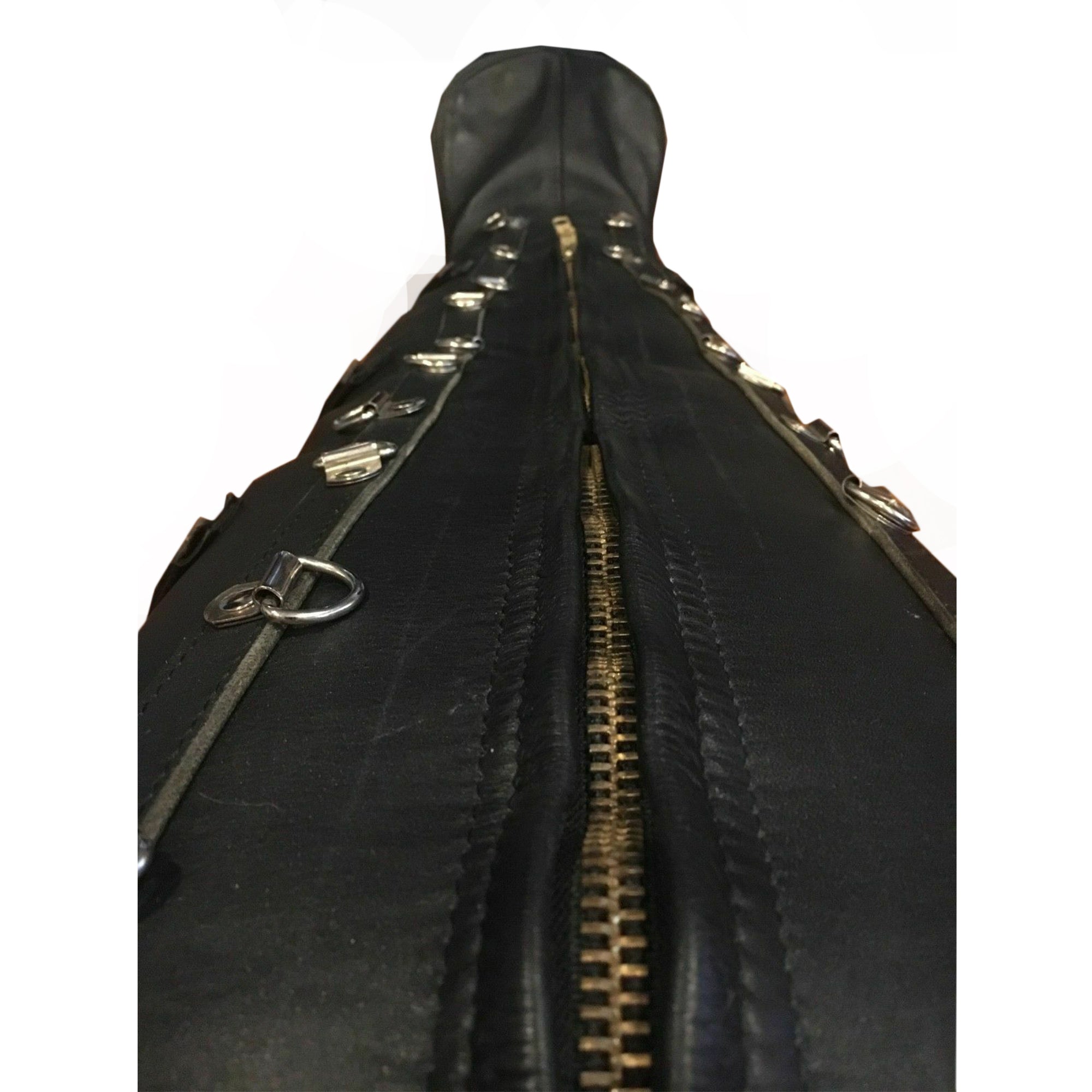 Real Cow leather Sleep Sack Bondage Body Bag Bdsm Mummy