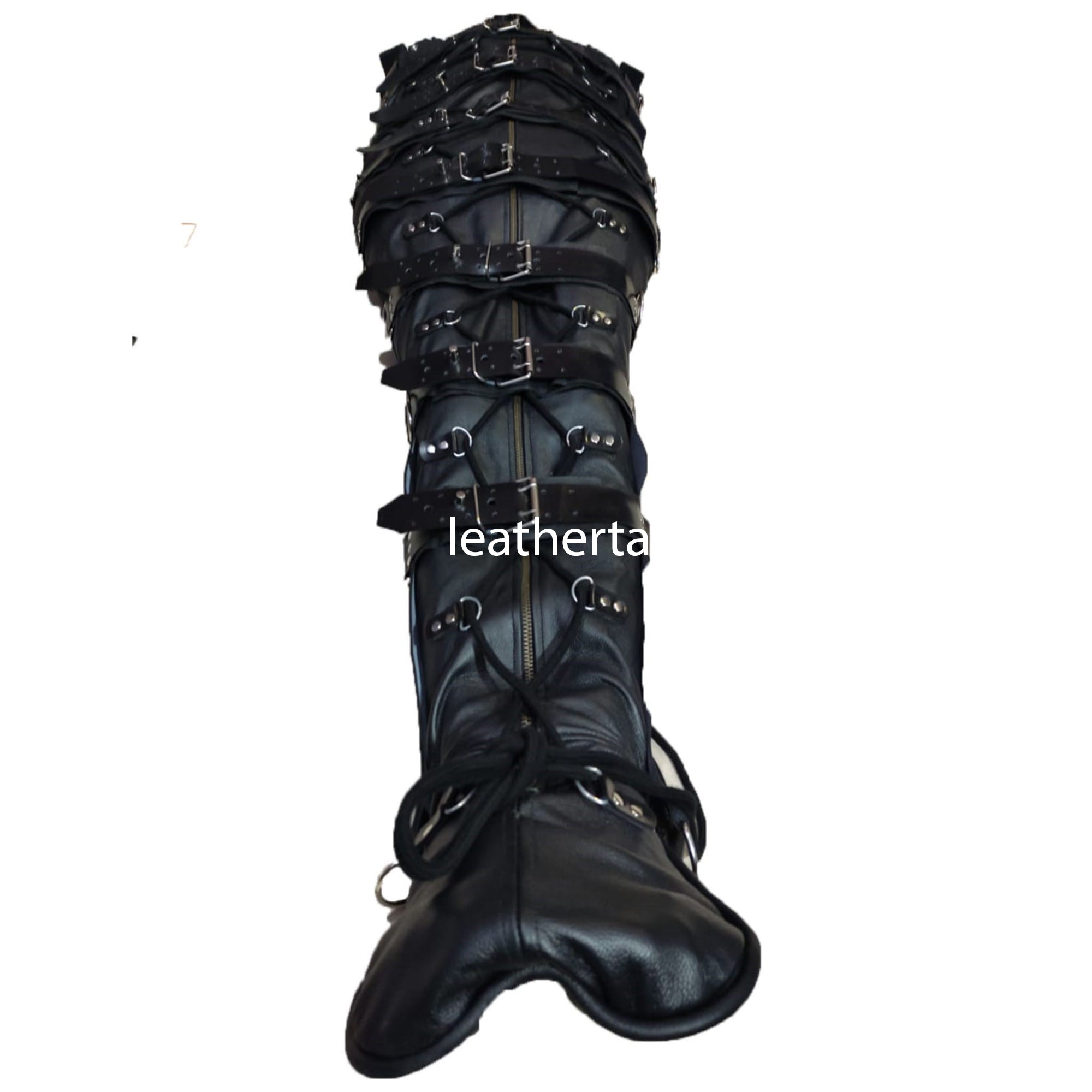 Real Cow leather Sleep Sack Bondage Body Bag Bdsm Mummy